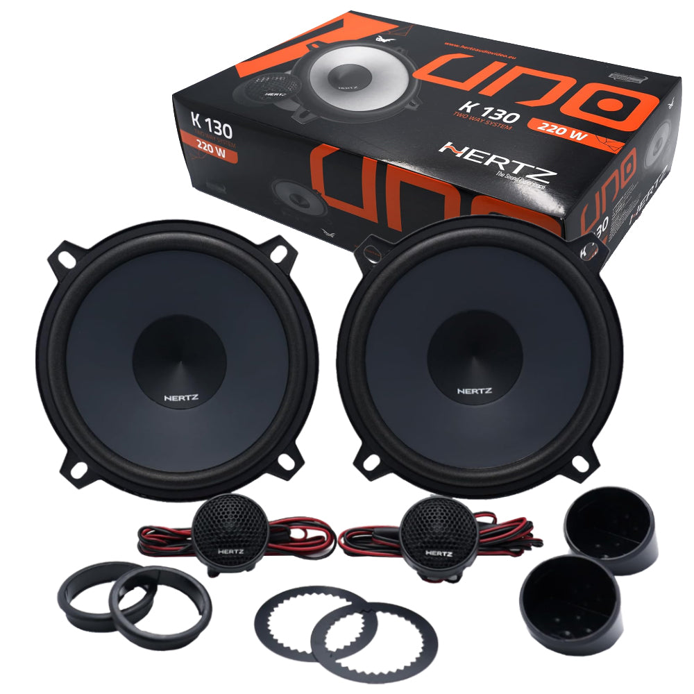 Kit Altoparlanti a 2 Vie Separate Hertz K130 per Auto 130mm 5" 220W