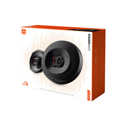 Set Casse Altoparlanti Coassiali 6"x9" JBL STAGE3 9637 a 3 Vie per Auto 375W Max