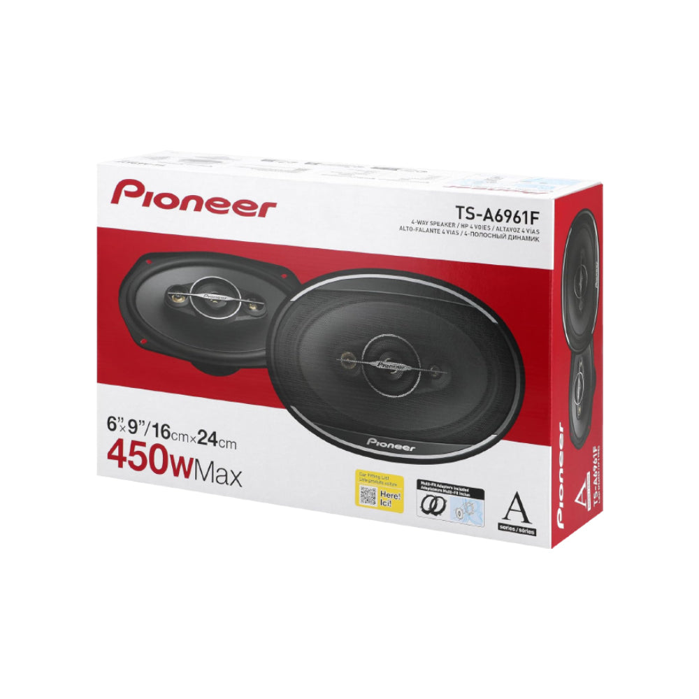 Pioneer TS-A6961F Set a 4 Vie Coassiale da 6x9" Max Power 450W 4 Ohm