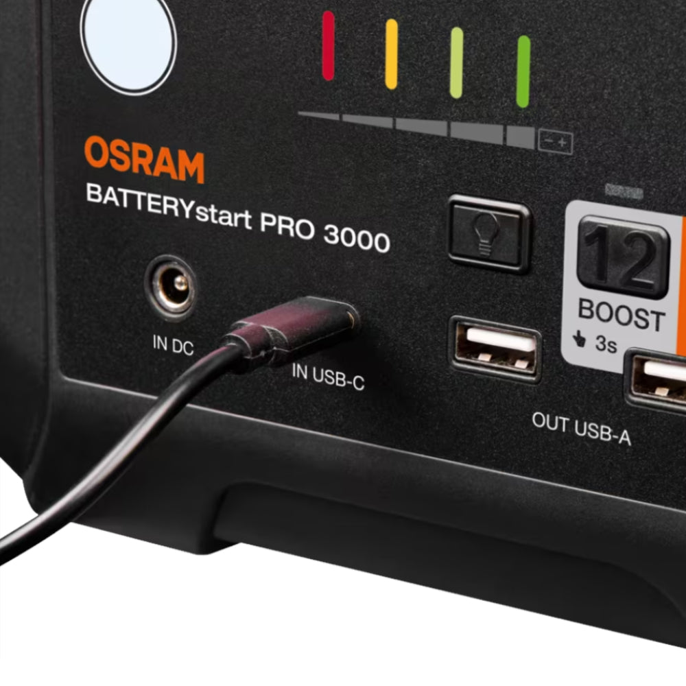 Osram BATTERYstart PRO 3000 Avviatore di Emergenza Per Veicoli Diesel / Benzina
