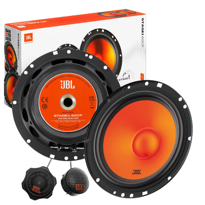 Kit a 2 Vie Casse Altoparlanti JBL Stage1 62CF 16.5cm 6.5" 640W Max