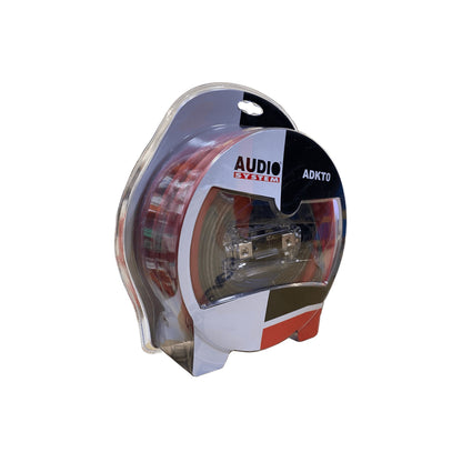 AUDIOSYSTEM Kit Cavi 0 AWG per montaggio Amplificatore in Auto