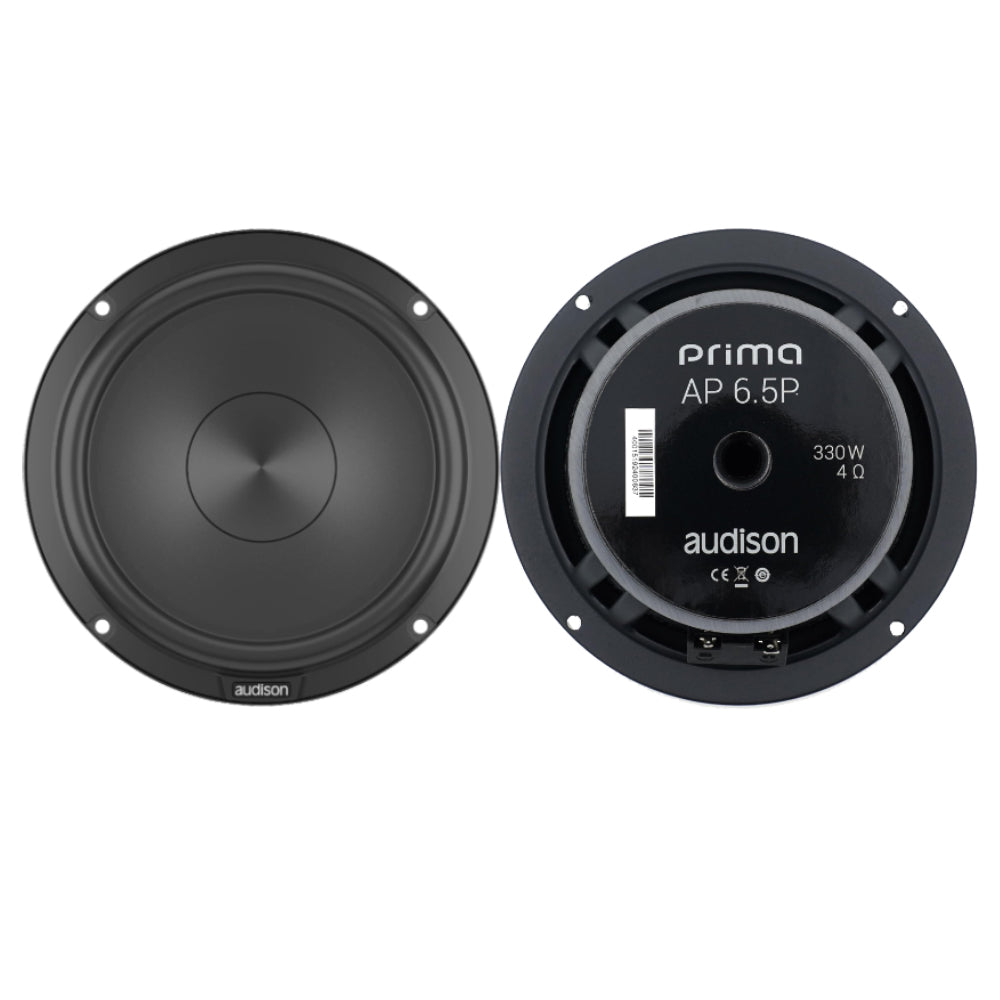 Audison AP 6.5P Coppia Woofer per Auto da 165mm 6,5" 330W Max 4 Ohm