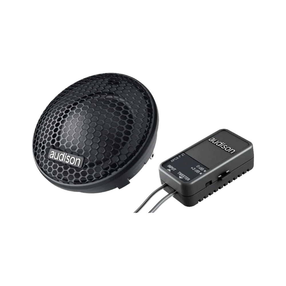AUDISON AP 1P Tweeter 150W con Crossover per Auto 150W 8 Ohm