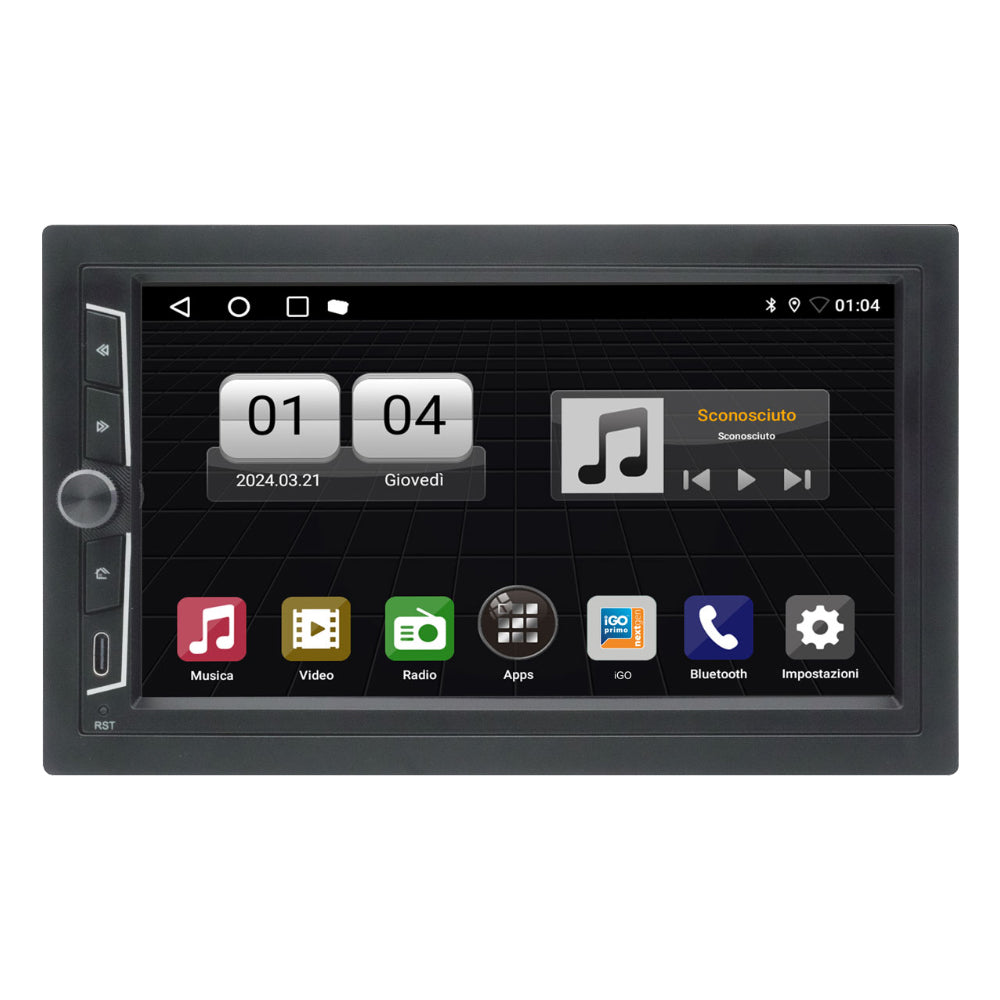 Autoradio 2 DIN Phonocar VM003 Carplay Bluetooth USB 6,75"