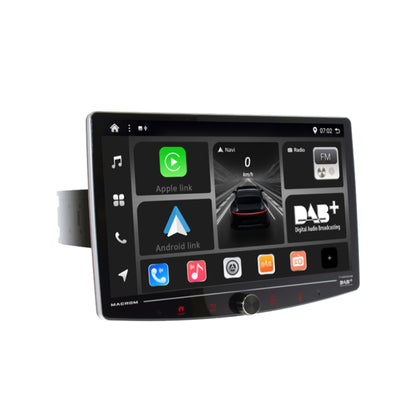 Autoradio MACROM T1003DAB 1DIN DAB+ BT Monitor 10.1" CarPlay Android Auto