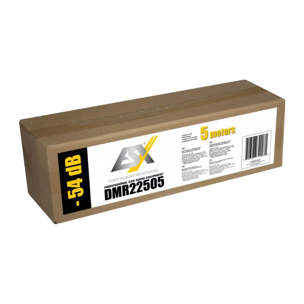 Insonorizzante Auto ESX Materiale Isolante 5m Spessore 2,2mm