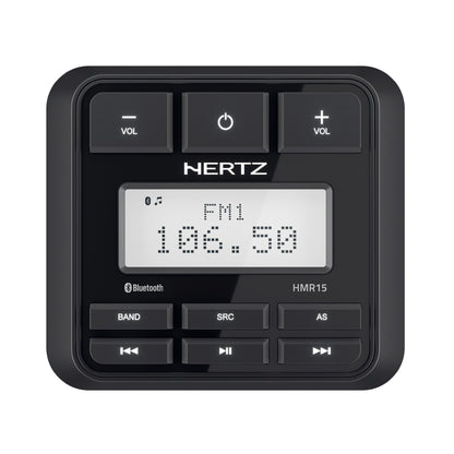 Hertz Marine HMR 15 Radio Nautica DAB+ USB Bluetooth AUX Media Receiver