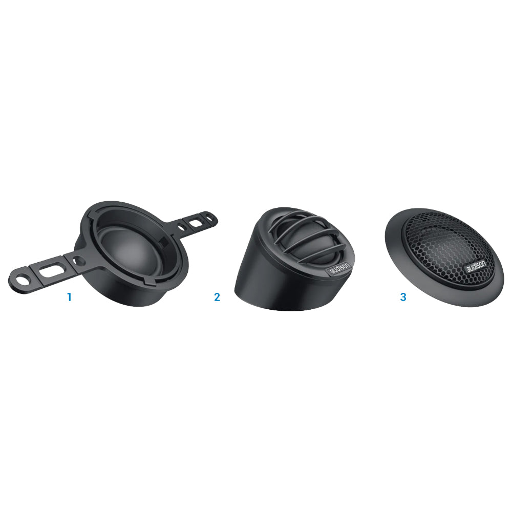 AUDISON AP 1P Tweeter 150W con Crossover per Auto 150W 8 Ohm