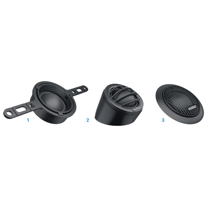 AUDISON AP 1P Tweeter 150W con Crossover per Auto 150W 8 Ohm