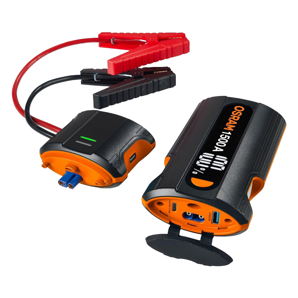 Osram Batteryjumpstart 1500 Avviatore Emergenza per Batteria Booster Powerbank
