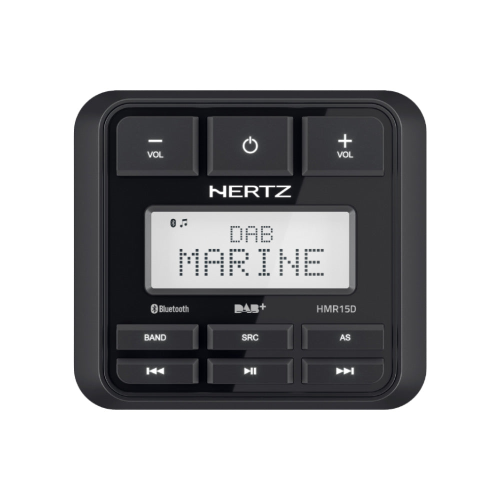 Hertz Marine HMR 15 D Radio Nautica DAB+ USB Bluetooth AUX Media Receiver