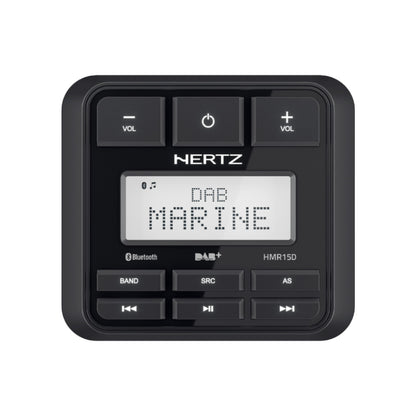 Hertz Marine HMR 15 D Radio Nautica DAB+ USB Bluetooth AUX Media Receiver