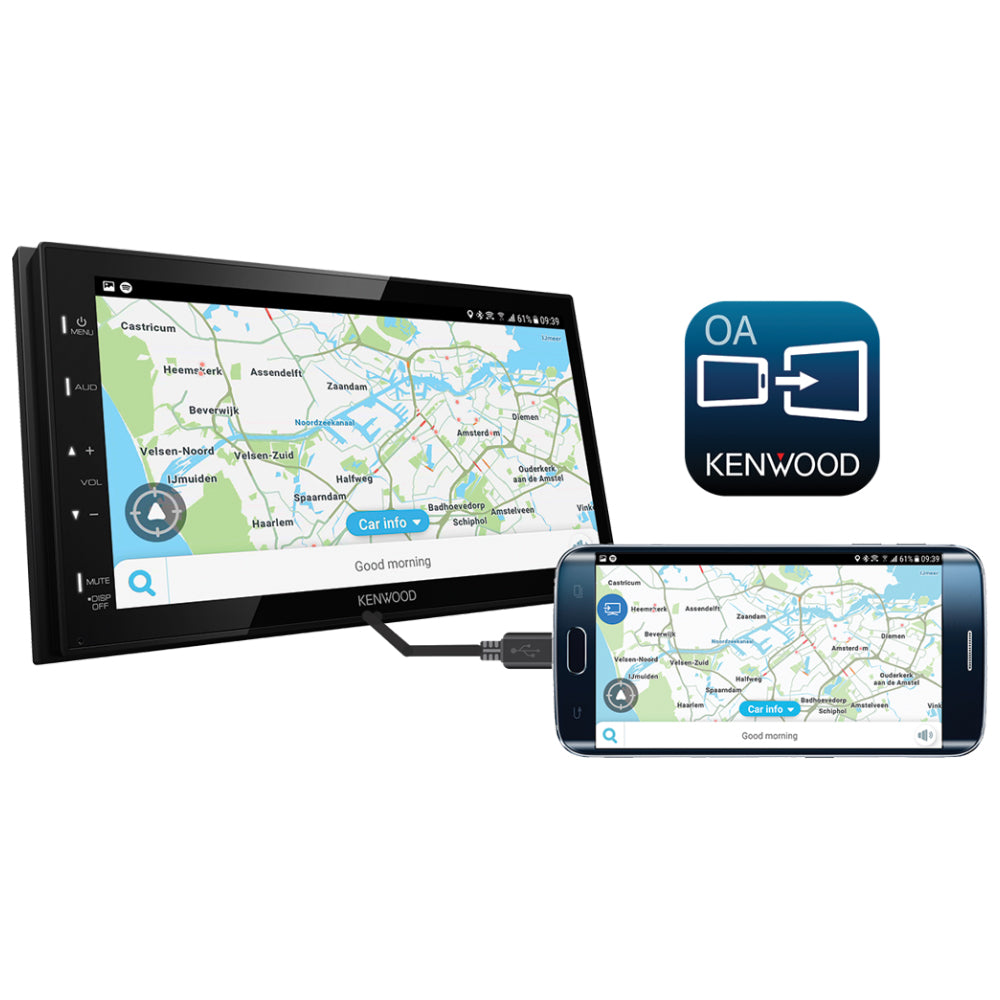 Autoradio KENWOOD DMX129DAB 2 DIN DAB+ USB BT Schermo touch 6.8"