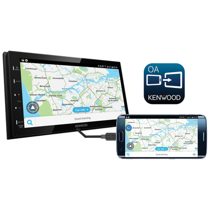 Autoradio KENWOOD DMX129DAB 2 DIN DAB+ USB BT Schermo touch 6.8"