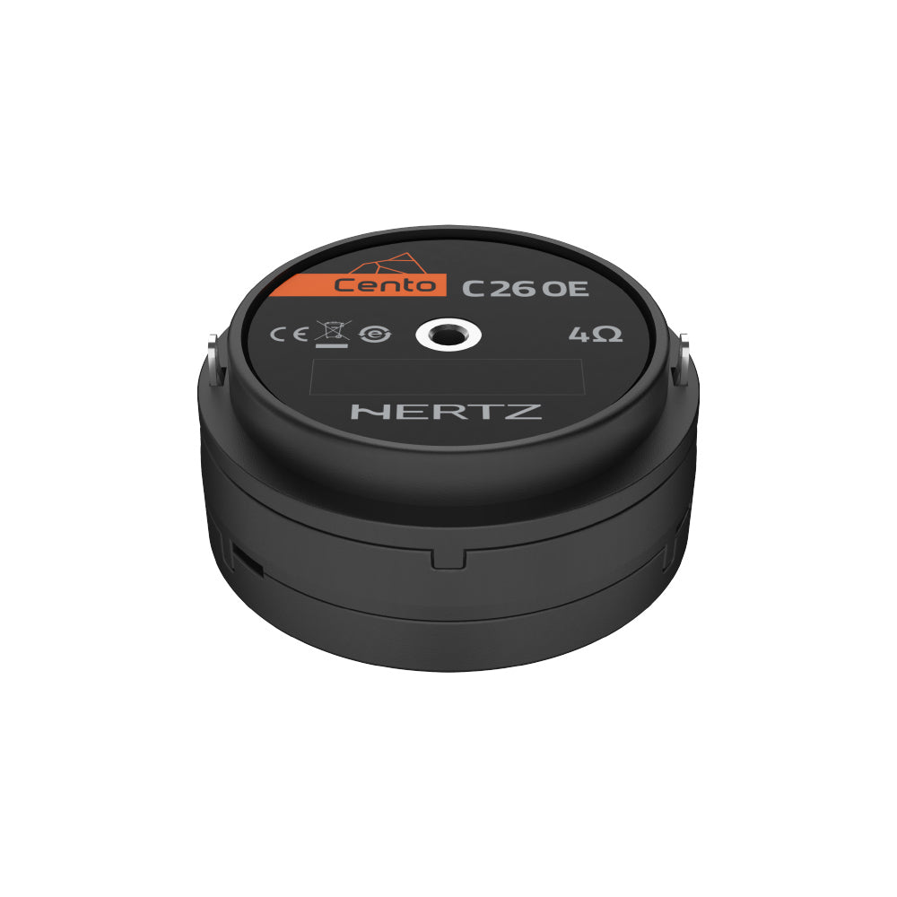 Coppia Tweeter Hertz C 26 OE Neodimio per Auto 26mm 120W con Crossover Integrato