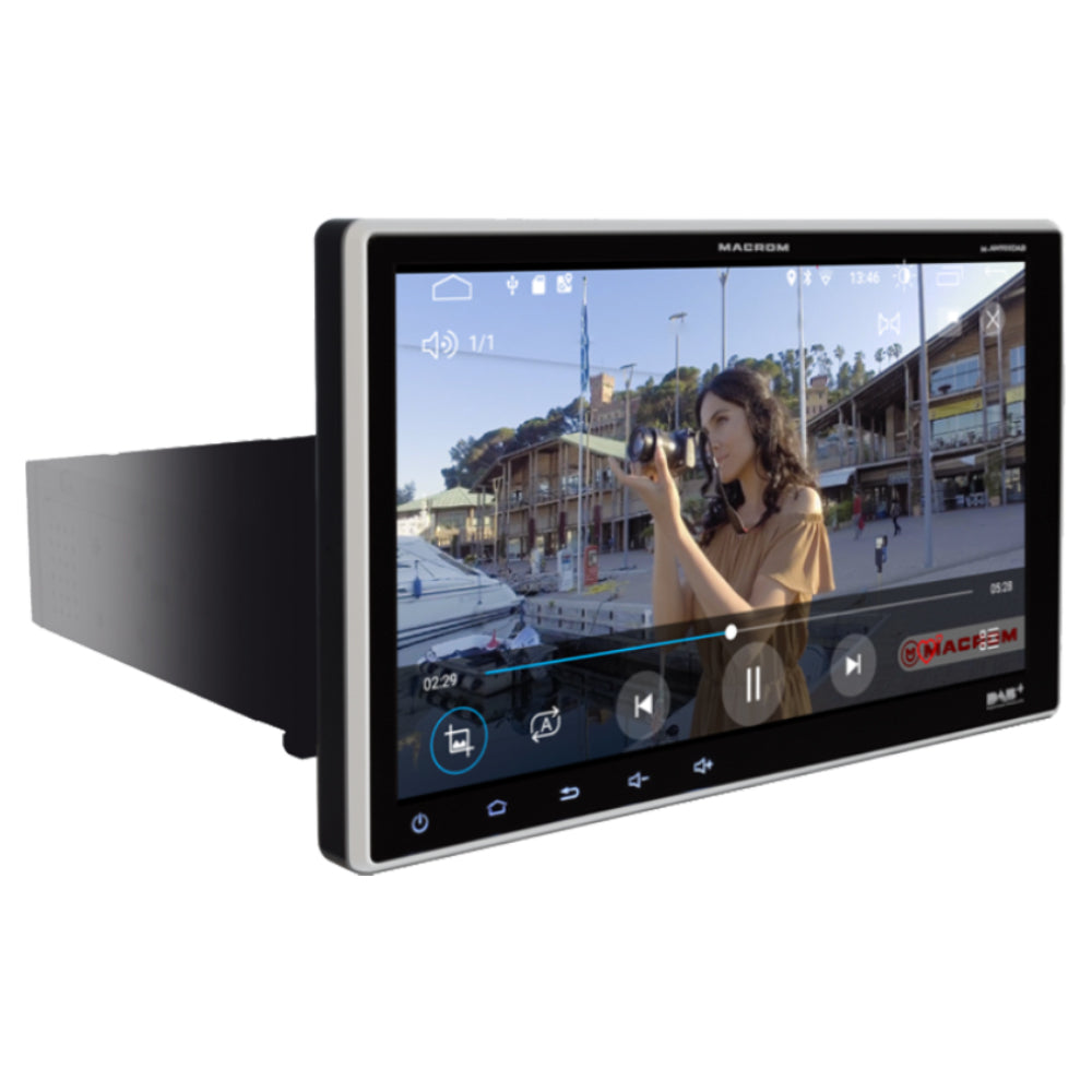 Autoradio MACROM M-AN900DAB 1DIN DAB+ BT Monitor 9" Android 10