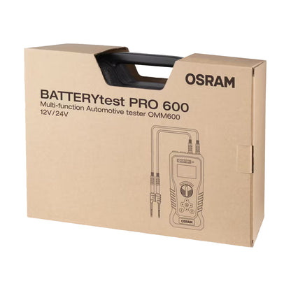 OSRAM OMM600 BATTERY TEST PRO Multi-Function Automotive Tester