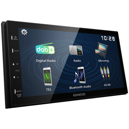 Autoradio KENWOOD DMX129DAB 2 DIN DAB+ USB BT Schermo touch 6.8"