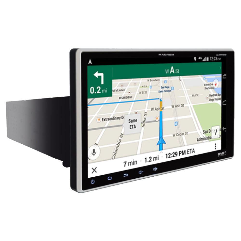 Autoradio MACROM M-AN900DAB 1DIN DAB+ BT Monitor 9" Android 10