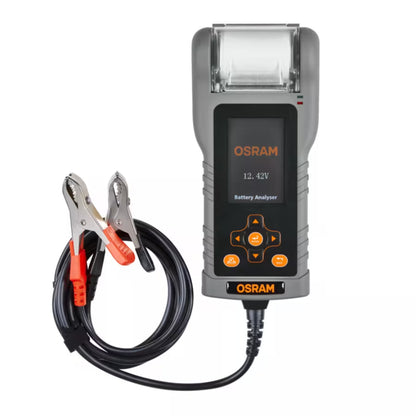 OSRAM OBAG900 BATTERY TEST PRO BATTERY ANALYSER STRUMENTO OFFICINA CON SCONTRINO