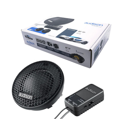 AUDISON AP 1P Tweeter 150W con Crossover per Auto 150W 8 Ohm