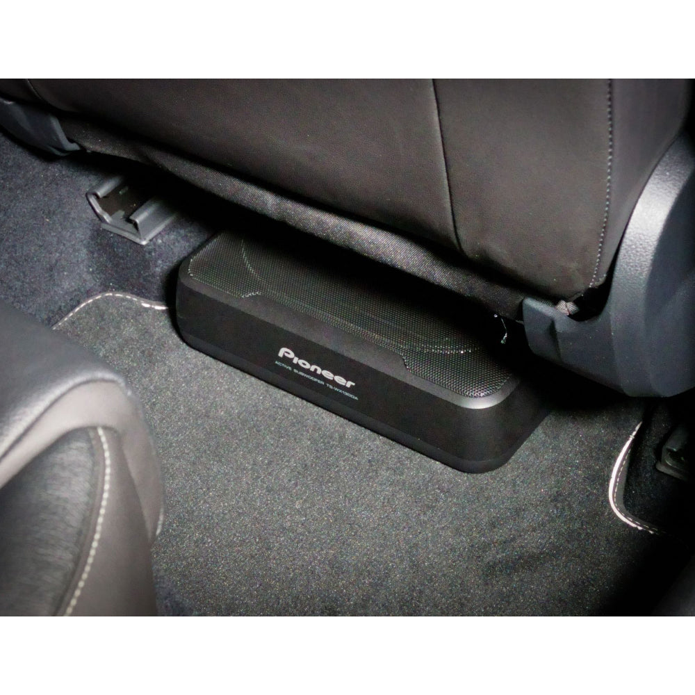 Subwoofer PIONEER TS-WX130DA per Auto Amplificato Sottosedile con Telecomando Incluso 160 Watt