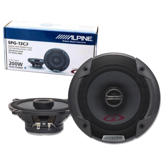 Alpine SPG-13C2 Kit Coassiale 2 vie 130mm Altoparlanti per Auto Max 200W 4Ohm