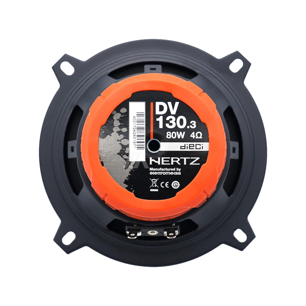 Kit 6 Casse Altoparlanti Hertz DSK 130.3 - DCX 130.3 Anteriori e Posteriori per Renault Megane III dal 2009