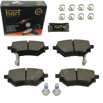 Kit 4 Pastiglie Freno Posteriori HART per CITROËN BERLINGO MULTISPACE (B9) 1.2 PureTech 110