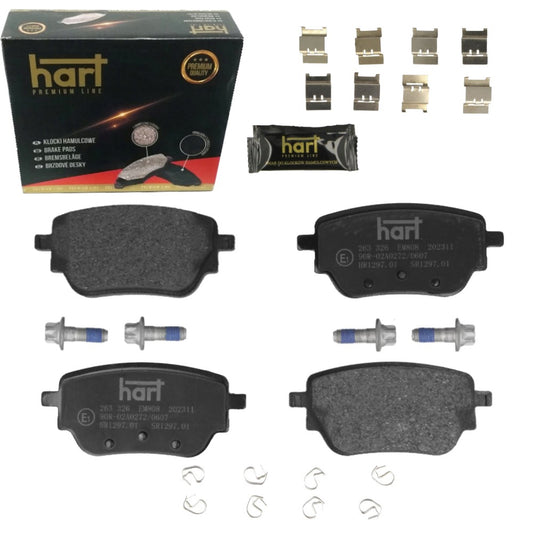 Kit 4 Pastiglie Freno Posteriori HART per MERCEDES-BENZ GLA (H247) 180/200/220