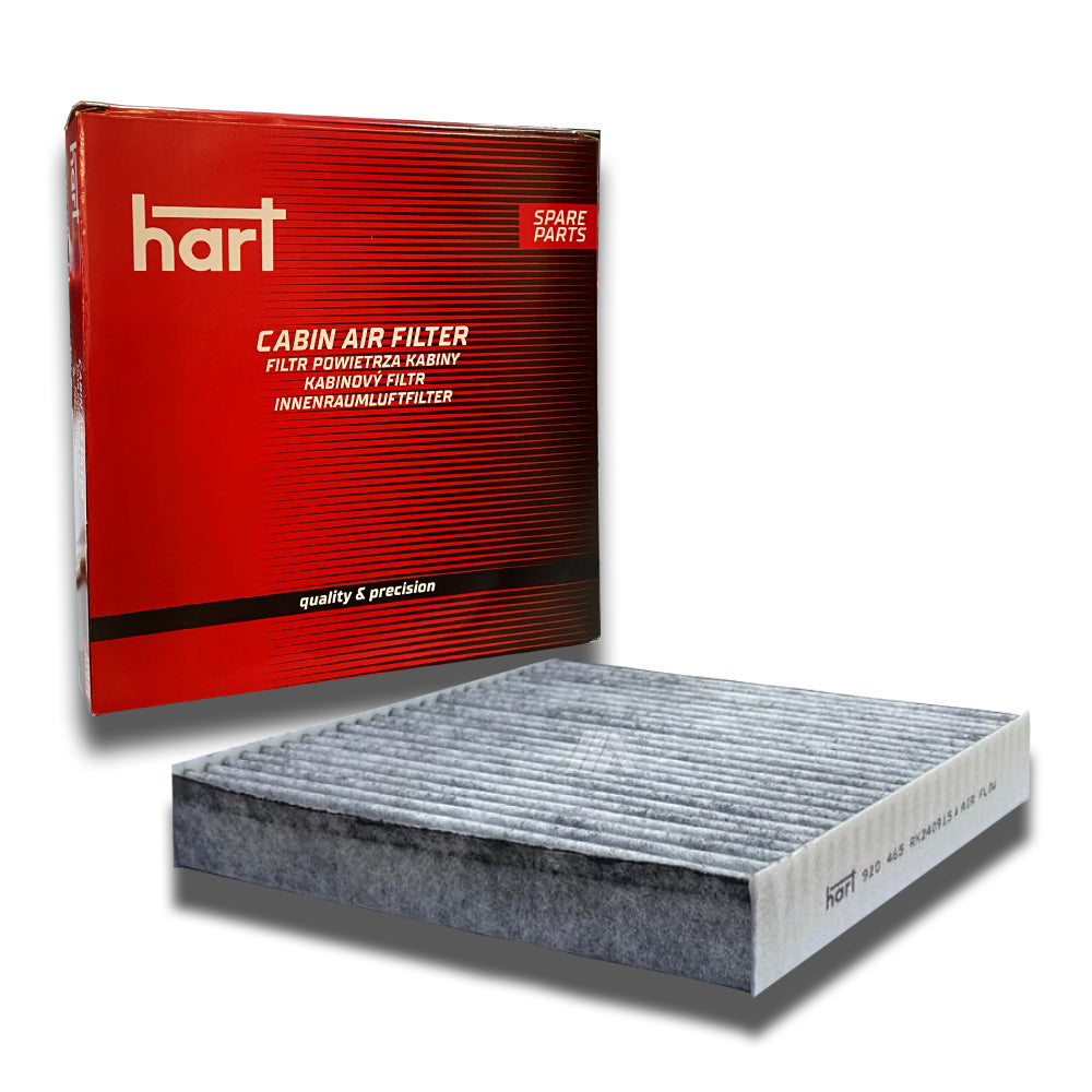 Filtro Abitacolo Hart ai Carboni Attivi per Tagliando Auto ABARTH 500/595/695 1.4