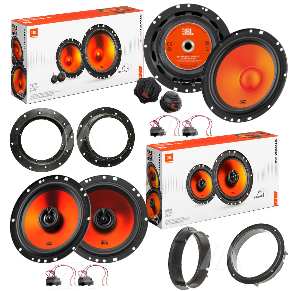 Kit 6 Casse Altoparlanti JBL Anteriore Posteriore per VW Tiguan
