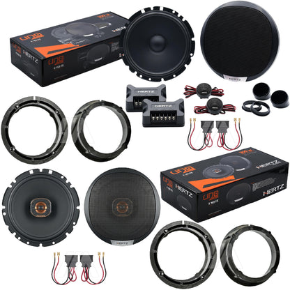 Kit 6 Casse Altoparlanti Hertz Anteriori e Posteriori per VW Golf IV Variant (4)