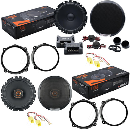 Kit 6 Casse Altoparlanti Hertz Anteriori e Posteriori per Lancia Ypsilon (843)