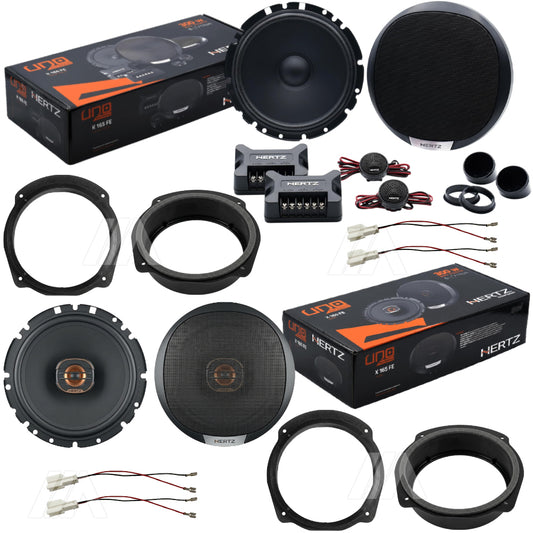 Kit 6 Casse Altoparlanti Hertz Anteriori e Posteriori per Lancia Delta III