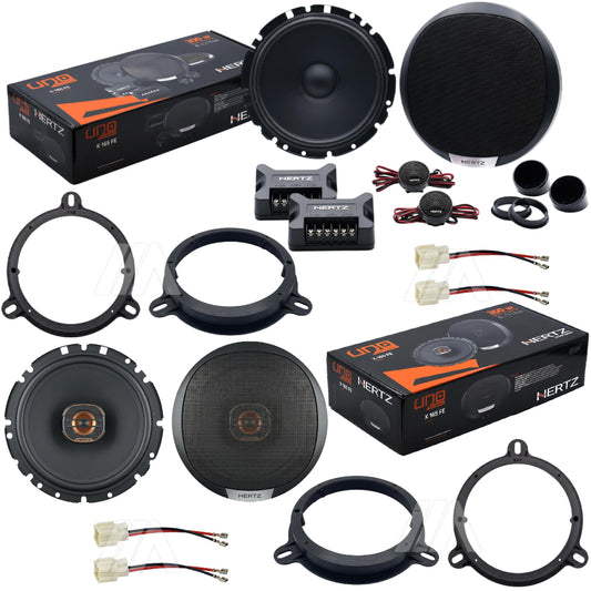 Kit 6 Casse Altoparlanti Hertz Anteriori e Posteriori per Renault Kadjar