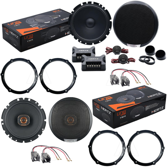 Kit 6 Casse Altoparlanti Hertz Anteriori e Posteriori per Citroën DS4 dal 2011