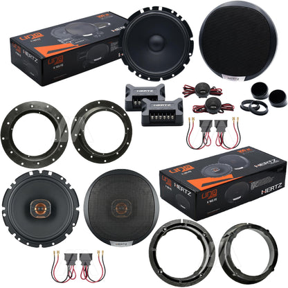 Kit 6 Casse Altoparlanti Hertz Anteriori e Posteriori per VW Golf V Variant
