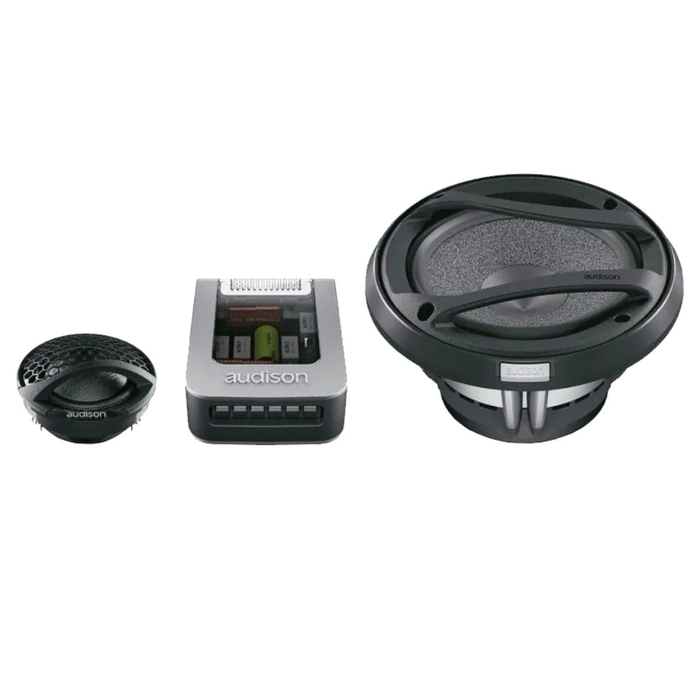 AUDISON AV K6 Kit 2 Vie 6.5" 16.5cm Altoparlanti per Auto Max Power 250W 4Ohm