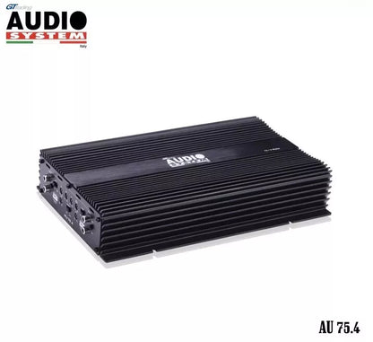 AUDIO SYSTEM AU75.4 Amplificatore per Auto 4 Canali Classe A/B