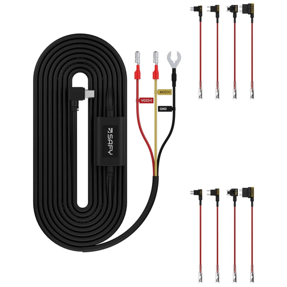 KIT Cavo alimentazione e modalità parcheggio Hardwire for SAFY9 DASHCAM (HWK-SAFY)